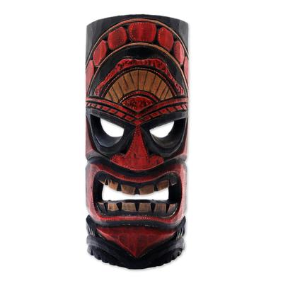 Papua Pride II,'Hand Carved Papua Style Wood Mask'