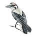 Hairy Woodpecker,'Guatemala Handcrafted Ceramic Hairy Woodpecker Figurine'