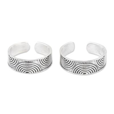 Hypnotic Style,'Set of 2 Bohemian Style Sterling S...