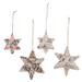 Starry Celebration,'Eco-Friendly Paper Holiday Ornaments (Set of 4)'