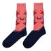 Armenian Traveler,'Cotton Blend Socks Adorned with Traditional Armenian Motifs'