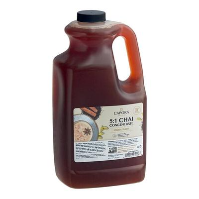 Capora Original Chai Tea Latte 5:1 Super Concentrate 64 fl. oz.