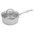 Henckels Clad H3 2 Quarts Non-Stick Stainless Steel (18/10) Saucepan Non Stick/Stainless Steel in Gray | Wayfair 1023643