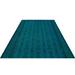 Blue 77" x 113" L Area Rug - Rug N Carpet Runner Atina Runner 6'4" X 9'5" Wool Indoor/Outdoor Area Rug 77.0 W in Wool | 77" W X 113" L | Wayfair