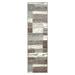 Brown/Gray 72 x 48 x 0.31 in Area Rug - Wrought Studio™ Rectangle Elmus Area Rug w/ Non-Slip Backing Polypropylene | 72 H x 48 W x 0.31 D in | Wayfair