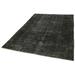 Black 100 x 74 x 0.4 in Area Rug - 17 Stories Stecker Rectangle 6'2" X 8'4" Area Rug Cotton | 100 H x 74 W x 0.4 D in | Wayfair