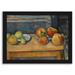 August Grove® Lashaina Still Life w/ Apples & Pears by Paul Cezanne Print | 11 H x 14 W x 1 D in | Wayfair 13347015D70843658AC437565D6EAC62