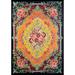 White 78 x 47 x 0.4 in Area Rug - Bungalow Rose Boxrah Area Rug Cotton | 78 H x 47 W x 0.4 D in | Wayfair 2D8C80544CFF4B1CB67D70DBF957E7D4