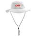 Men's Under Armour White Maryland Terrapins Performance Boonie Bucket Hat