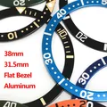 SKX SUB-Lunette Plate en Aluminium 38/31.5mm Pièces Détachées de Montre