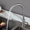 Robinets d'Eau Froide Simples en Acier Inoxydable SUS304 Lavabo de Cuisine Lavage de Légumes