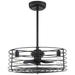 14" Savoy House 3-Light Fan D'Lier in Oil Rubbed Bronze