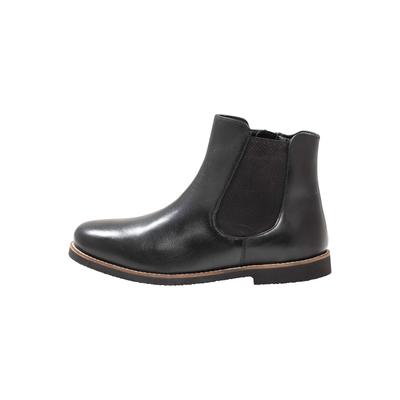 Stiefelette SHEEGO "Große Größen", Damen, Gr. 37, schwarz, Obermaterial: 100% Leder, klassisch, Schuhe Chelseaboots, aus