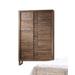 HomeRoots 34" Solid Wood No Five Drawer
