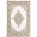 HomeRoots 8' X 10' Beige Ivory Tan Gold Grey And Green Oriental Power Loom Stain Resistant Area Rug - 8' x 10'