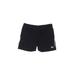 Track & Field Athletic Shorts: Black Print Activewear - Women's Size Large