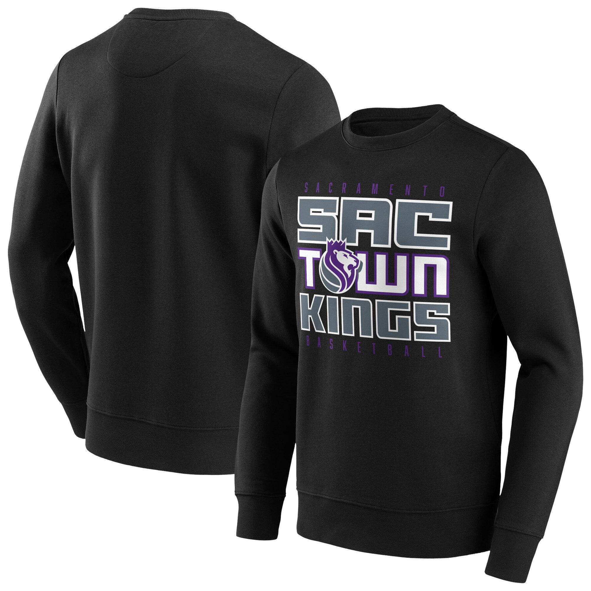 Sacramento Kings Fanatics Branded Iconic Hometown Graphic Crew Sweatshirt - Herren - Groß und Groß Image