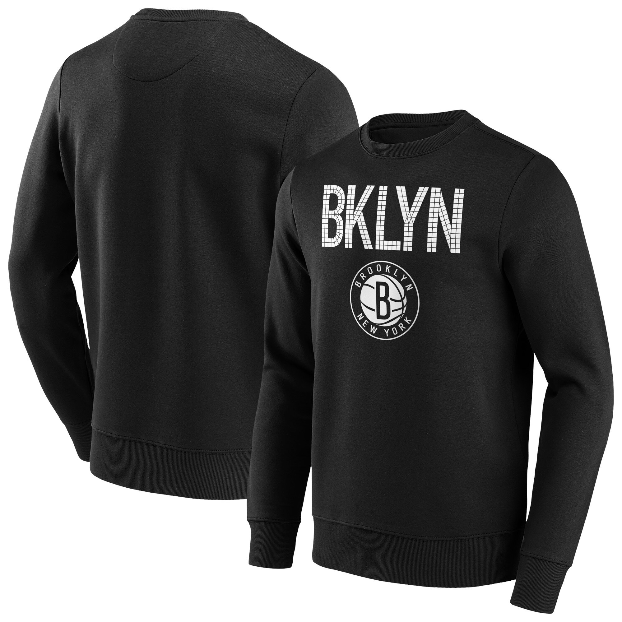 Brooklyn Nets Fanatics Branded Iconic Hometown Graphic Crew Sweatshirt – Herren – groß und groß Image
