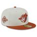 Men's New Era Cream/Orange Toronto Blue Jays 59FIFTY Fitted Hat