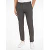 Chinohose TOMMY HILFIGER "Chino Bleecker 1985 PIMA CO", Herren, Gr. 34, Länge 34, grau (schwarzgrau), Obermaterial: 96% Baumwolle, 4% Elasthan, casual, normal, Hosen