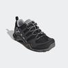 Wanderschuh ADIDAS TERREX "SWIFT R2 GORE-TEX", Gr. 39, schwarz (core schwarz, dgh solid grau, lila tint), Synthetik, Textil, sportlich, Schuhe, wasserdicht
