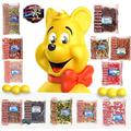 Ultimate Haribo Bulk Sweets Pick N Mix, Huge Variety Sweets Tubs, Bulk Bags, Boxes and Much More (Giant Strawberry Bag - 3kg)