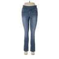 Jag Jeans Jeggings - High Rise: Blue Bottoms - Women's Size 8 Petite
