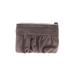 Simply Vera Vera Wang Leather Wristlet: Gray Print Bags