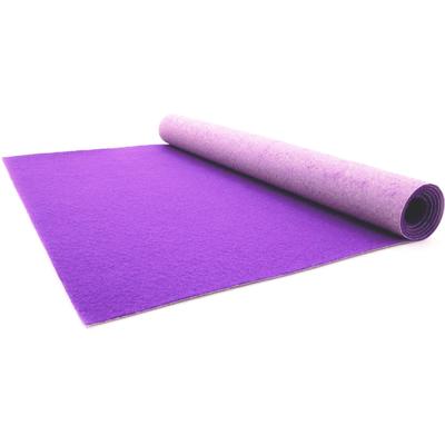 Läufer "PODIUM, Made in Belgium", lila (flieder), B:100cm H:2,6mm L:3000cm, Polypropylen (PP), PRIMAFLOR-IDEEN IN TEXTIL, Teppiche, Breite 100 cm, robuster Nadelfilz, Uni-Farben Image