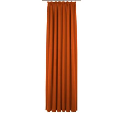 Vorhang WIRTH "Newbury", orange (terra), B:130cm H:225cm, Baumwolle, Polyester, Gardinen, nach Maß Image