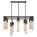 ALAN MIZRAHI LIGHTING Organic Light Kelly Wearstler Pendant Chandelier Metal in White/Yellow | 21 H x 14 W x 22 D in | Wayfair