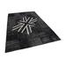 Black 79" x 120" L Area Rug - Rug N Carpet Flag Patchwork Rectangle 6'6" X 10'0" Area Rug 120.0 x 79.0 x 0.4 in Wool | 79" W X 120" L | Wayfair