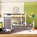 Isabelle & Max™ Norgard Twin Storage Platform Bed Wood in Gray | 55 H x 59 W x 102 D in | Wayfair 144B6BDC87804CB0B1954AA08F051FE0