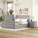 Red Barrel Studio® Trendarius Platform 3 Bedroom Set Wood in Gray/Brown | 43.3 H x 65 W x 88 D in | Wayfair 2B81A2D18A4848BAB19571FC709668B7