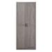 Latitude Run® Yiannis Storage Bookcase Wood in Gray | 71.1 H x 29.6 W x 16.1 D in | Wayfair 93C3285EFB4746A2A89B9E525926C155