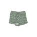 Vera Bradley Shorts: Green Bottoms - Women's Size Small - Dark Wash