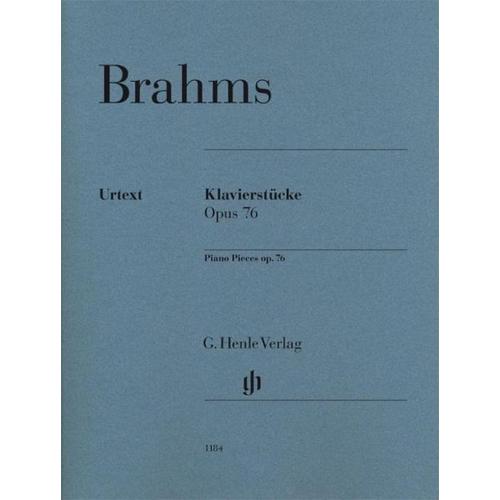 Piano Pieces op. 76 – Johannes Brahms