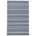 ECARPETGALLERY Flat-Weave Ankara Blue Wool Kilim - 5'0 x 8'0