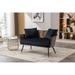 Accent Modern Comfy Sofa Arm Chair Lounge Metal Leg Living Room Office