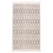 ECARPETGALLERY Braid weave Sienna Cream Wool Rug - 5'0 x 8'2