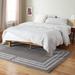 TOWN & COUNTRY EVERYDAY Cloud Shag Plush Border Area Rug