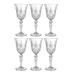 Majestic Gifts Inc. Crystal like Glass Wine Goblets -9 Oz.-Set/6 - 7.75" x 3.3"