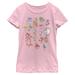 Girls Youth Pink Disney Princesses Sidekicks T-Shirt