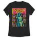 Women's Black Stranger Things Comic Book Cover T-Shirt