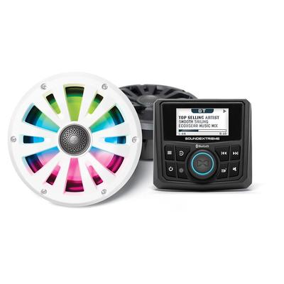 SoundExtreme Gauge Radio Bundle, Radio and 6.5" Speakers