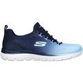 SKECHERS Damen Freizeitschuhe SUMMITS-BRIGHT CHARMER, Größe 37 in Blau