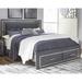 Signature Design by Ashley Lodanna Gray Panel Bed with 2 Storage Drawers