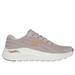 Skechers Men's Arch Fit 2.0 - Road Wave Sneaker | Size 9.0 Extra Wide | Taupe/Orange | Textile/Synthetic | Vegan | Machine Washable