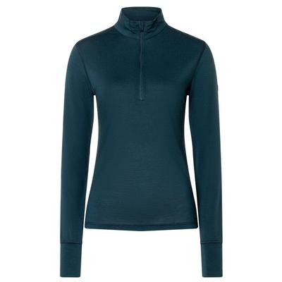 super.natural - Women's Tundra 175 Quarter Zip - Longsleeve Gr XL blau Image