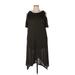 Apt. 9 Casual Dress Crew Neck Short sleeves: Black Dresses - Women's Size X-Large